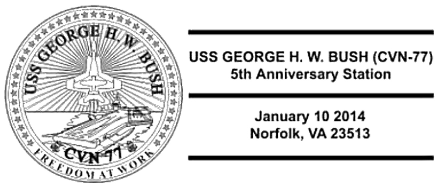 USS George H.W. Bush CVN-77